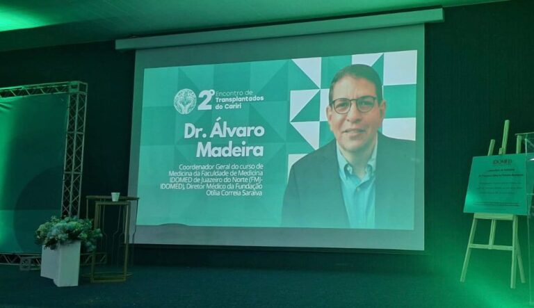 Dr. Álvaro Madeira participa do 2º Encontro de Transplantados do Cariri e destaca a importância dos cuidados preventivos à doença renal